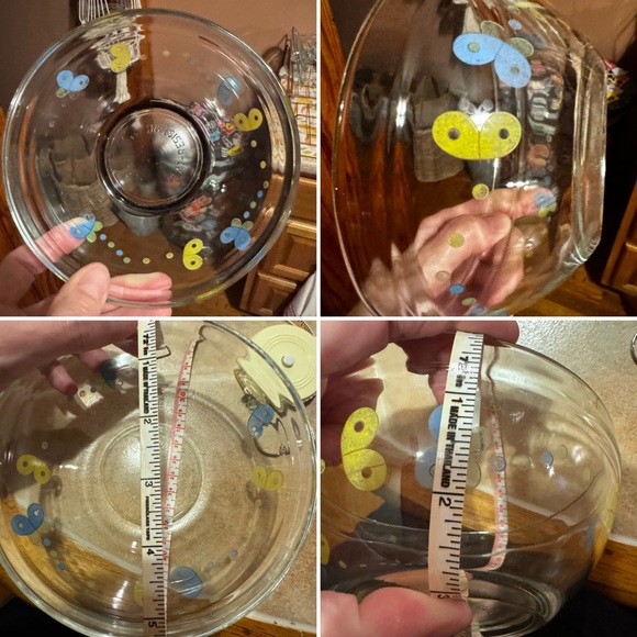 Butterfly & Dots Set-5 Glass Bowls🦋 - Picture 15 of 16